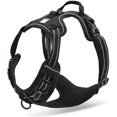 thumbnail image 1 of HAHDAXIA Dog Harness Nylon with Reflective Dog Vest, No Pull Harness with Handle for Large Dogs, Black, 1 of 7
