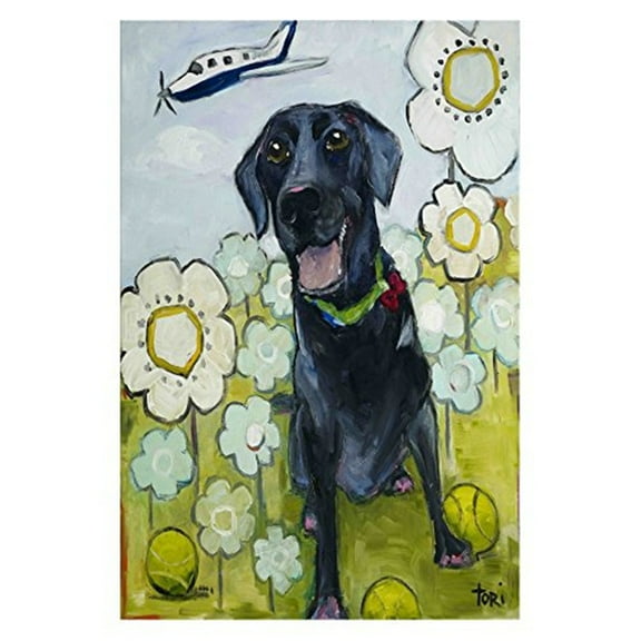 "Happy Girl" by Tori Campisi Painting Print on Canvas