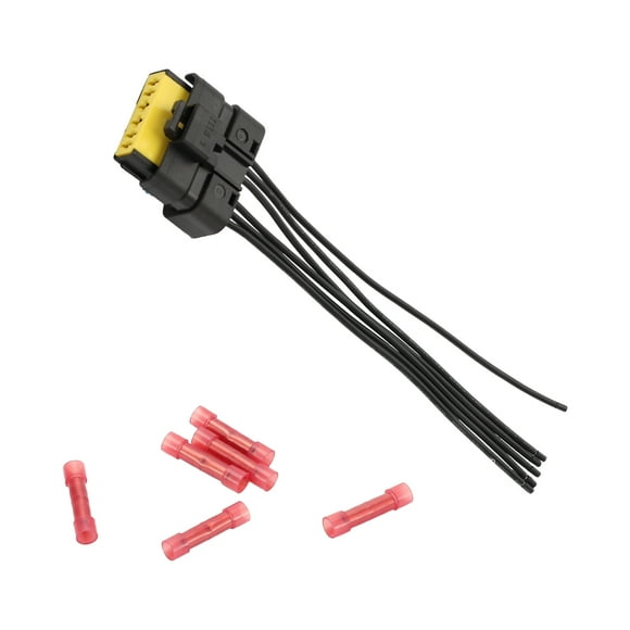 Conector de arnés de cableado de luz trasera Unique Bargains para Renault Clio MK3, conector de socket de luz trasera negra, 1 juego