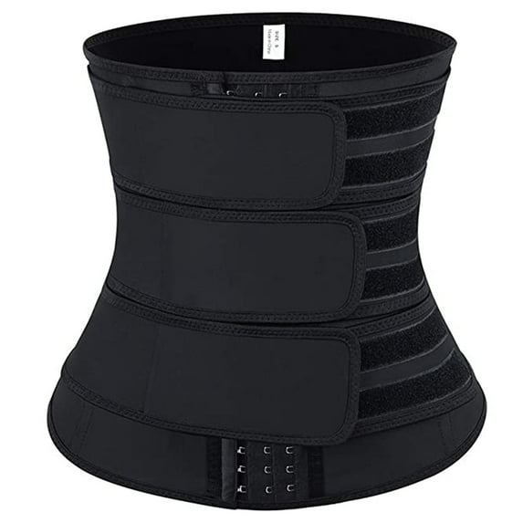 Lilvigor Neoprene Sauna Waist Trainer Corset Sweat Belt for Women Weight Loss Compression Trimmer Workout Fitness Body Shaper