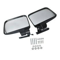 7.1" x 5.5" Folding Side View Mirrors HW9008 Universal for Yamaha EZGO Star Golf Cart Club Car Zone Cart