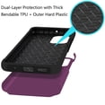 thumbnail image 4 of For TCL K33 5G T513V Shockproof Hybrid Cell Phone Cover Case - MK Purple, 4 of 6