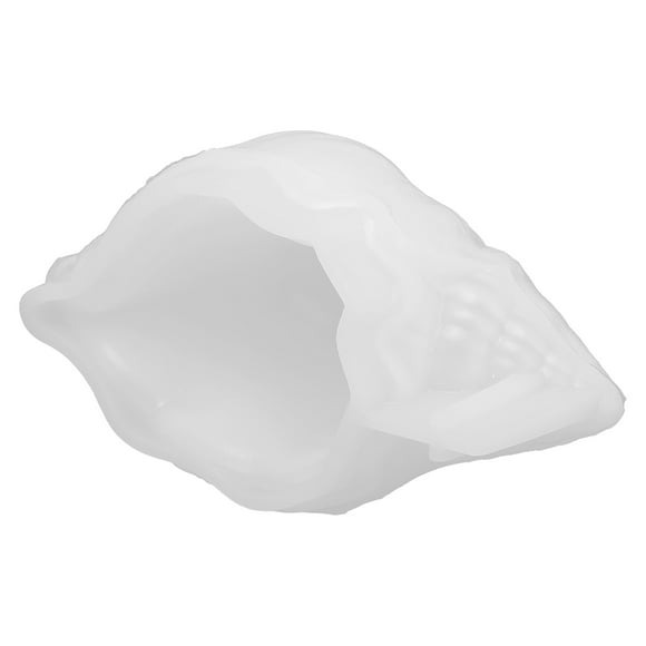 Molde de silicona con forma de concha para almacenar accesorios pequeños.