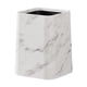 thumbnail image 2 of Cubo de basura cuadrado de mármol, contenedor de basura reutilizable moderno sin tapa, contenedor de basura para sala de estar, cocina y dormitorio M, 2 of 8