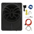 thumbnail image 2 of Slim Underseat Powered Car Subwoofer 10in 800W with LED Atmosphere Light Excellent Heat Dissipation Performance, 2 of 7