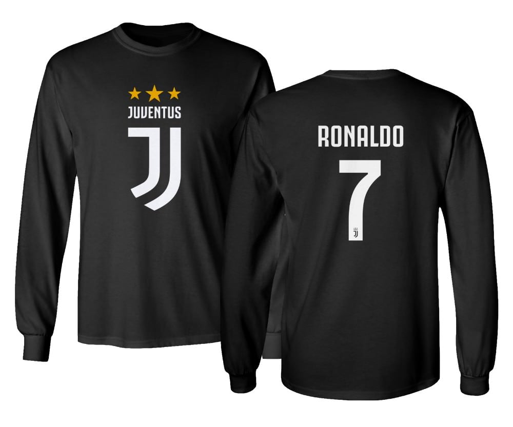 Smart Zone Soccer Shirt 7 Ronaldo CR7 Cristiano Juve Men's Long