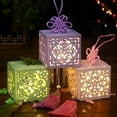 thumbnail image 4 of NUZYZ Chinese Lantern Festival DIY Material Kit Exquisite Romantic LED Light Lantern, 4 of 8