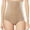 Beige, variant on PEASKJP Shapewear Thong for Women Slip Shorts Under Dresses High Waisted Shapewear for Women Firm Control Underwear, Black L