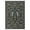 Green, variant on FairOnly 2'x6'Pastoral Machine Washable Runner Rug for Kitchen Stain Resistant Pet Friendly Low Pile Non Slip Indoor Floor Covering for Hallway Laundry,Black
