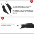 thumbnail image 5 of Cubiertas para manijas de puertas fibra de carbono tu un compatibles con BMW Serie 3/4 320i 328i 330i 335i F30/F31, 5 of 5