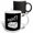 Multicolor, variant on 3drose, Pivot with Couch Clipart. White Lettering on a Black Background., 11oz Magic Transforming Mug