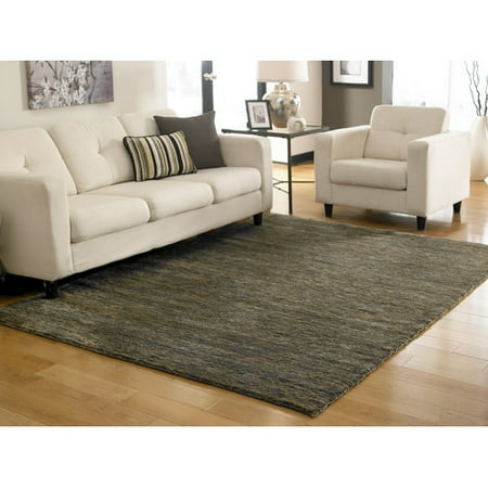 - Red Barrel Studio Avey Hand-Knotted Moss Area Rug