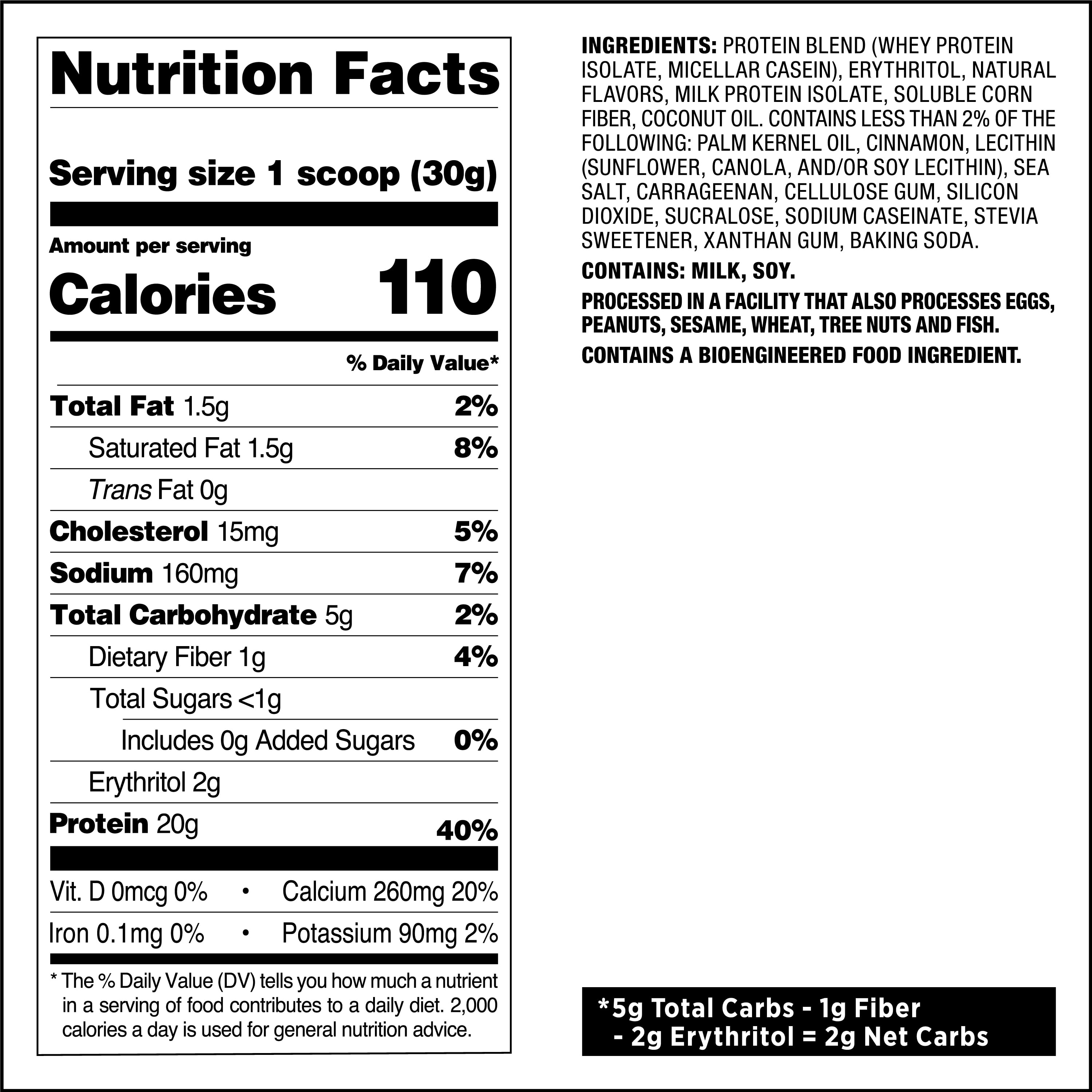 Quest Protein Powder, Cinnamon Crunch, 20g Protein, 1.6 lb., 25.6 oz
