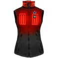 thumbnail image 4 of Women's ActionHeat Black Dallas Cowboys 5V Softshell Battery Heated Full-Zip Vest, 4 of 7