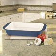 thumbnail image 4 of Cuisinart Cast Iron Roasting/Lasagna Pan, 14", Enameled Provencial Blue, 4 of 4