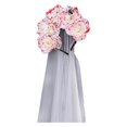 thumbnail image 1 of Diademas de Halloween con forma de flor, cuerno, araña, velo de boda, decorativas, para adultos, para disfraz, cosplay, festival, disfraz, accesorio de fotografía 120x20cm Rosa, 1 of 8