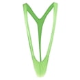 thumbnail image 1 of Traje de baño de Mankini verde elástico atractivo para hombre, traje de noche de ciervo en Macarena hombres tanga ropa interior, 1 of 8