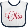 thumbnail image 3 of Inktastic Ohio Boys or Girls Baby Bib, 3 of 4