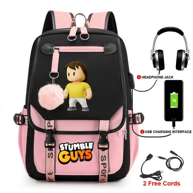 Tripping Peoplestumble guysSurrounding the Game Sac à Dos Étudiant Sac d'École Mode Sac à Dos Ordinateur Taille Moyenne 11