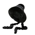 thumbnail image 2 of Gorro de invierno de punto con forro polar y cubre orejas y cara | Gorro de lana grueso, cálido y resistente al viento para climas fríos, 2 of 6