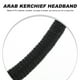 thumbnail image 2 of 1 par de hombres Hombres Árabes Turban Deedera Árabe Pañuelo Diadema Dubai Shemagh Hairband, 2 of 4