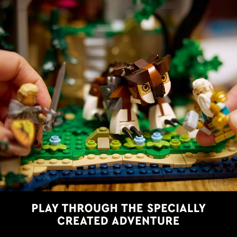 LEGO Ideas Dungeons Dragons: Red Dragon's Tale Build and Display