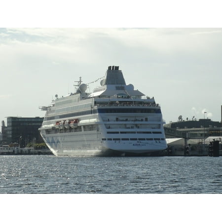 LAMINATED POSTER Kiel Cruise Baltic Sea Passenger Ship Port Ship Poster Print 24 x (Best Baltic Sea Cruises)