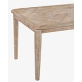 Duhome Dining Table Kitchen Table with Beautiful Wooden Grain Pattern ...