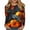 Yellow 03, variant on Halloween Shirts for Women Long Sleeve Round Neck Pumpkin Graphic Print Funny Tee Tshirts Loose Fit Plus Size (XL, Yellow 04)