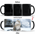thumbnail image 5 of Funny Coffee Mug, Caliamary Ceramic Cat Mug Cute Heat Changing Mug, Heat Sensitive Color Changing Mug Coffee Cup for Women Men Kids Cat Lovers (Cat), 5 of 5