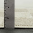 thumbnail image 6 of Mainstays Plush Block Check Ivory Indoor Runner Rug, 1'11" x 6', 6 of 7