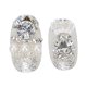 thumbnail image 3 of 10 unids/caja de diamantes de imitación de perlas falsas uñas mujeres niñas cubierta completa punta de uñas postizas, 3 of 8
