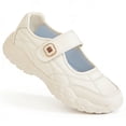 thumbnail image 4 of CHICVOMEY Women's Sneakers - Retro Mary Jane Walking Shoes with Memory Foam & Arch Support - Slip-On Casual Fashion Sneakers with Non-Slip Velcro Straps for Daily Travel, 4 of 8