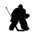 thumbnail image 2 of Ice Hockey Silhouette Wall Decal by Wallmonkeys Peel and Stick Graphic (18 in H x 13 in W) WM246065, 2 of 4