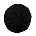 thumbnail image 4 of NYFASHION101 Unisex Yarn Crafted Warm Knit Ribbed Baggy Hat Skull Cap Beanie, Black, 4 of 4