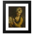 thumbnail image 2 of Francesco Zugno 15x18 Black Modern Framed Museum Art Print Titled - The Milliner, 2 of 5