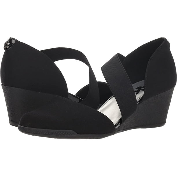 Anne klein women's corner wedge sale pump