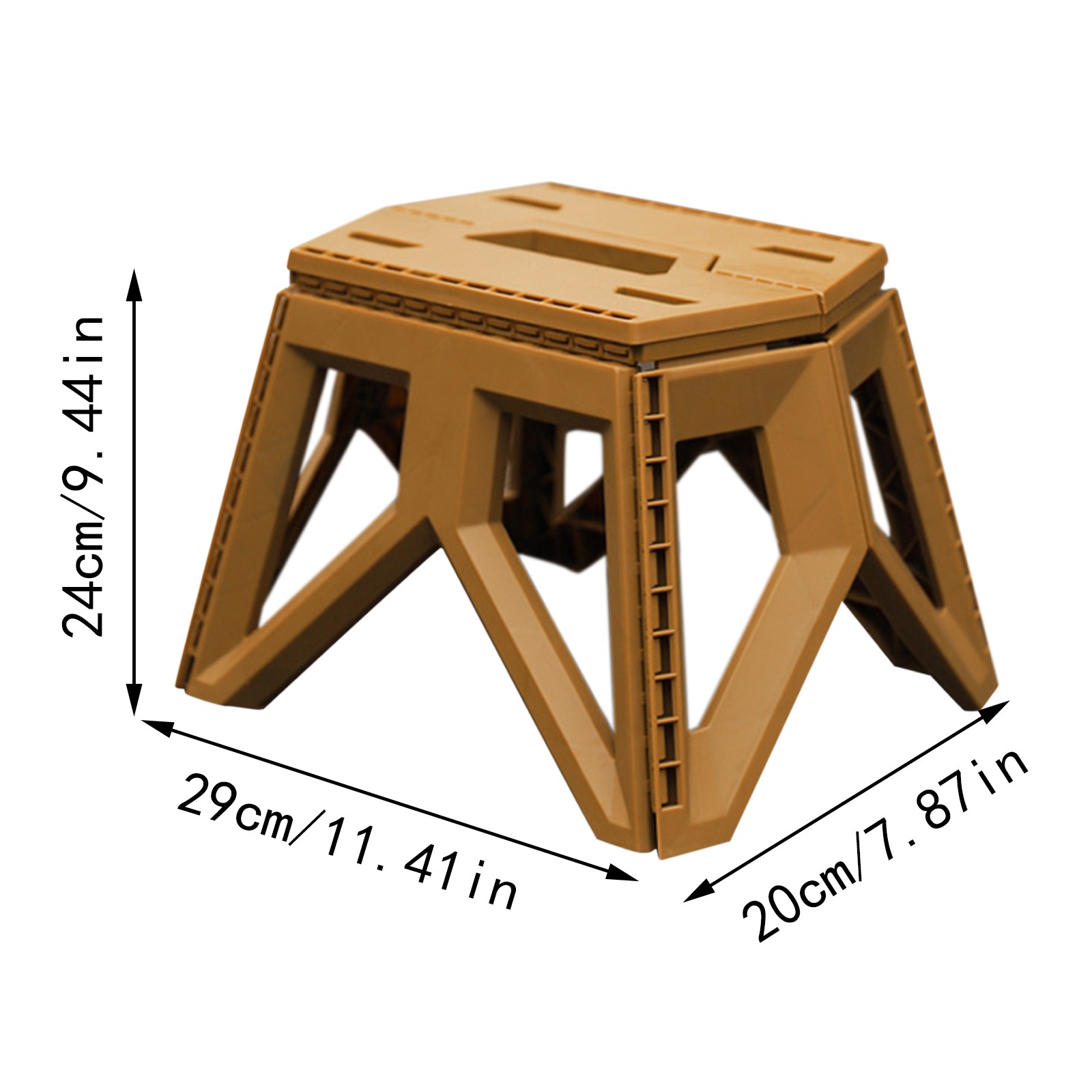 Jungdeepe Outdoor Camping Trumpet Folding Stool Easy Small Adult Chair ...