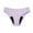 Purple, variant on Swim Brief, Comdrip Women's Menstrual Physiological Swimming Leak Proof 4 Layer Menstrual Bikini Swim Underwear Period Bikini Bottoms Black M