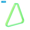 thumbnail image 3 of Plastic Pool Triangle Rack Billiard 8 Ball Racks Pool Table Accessory, Green, 3 of 6