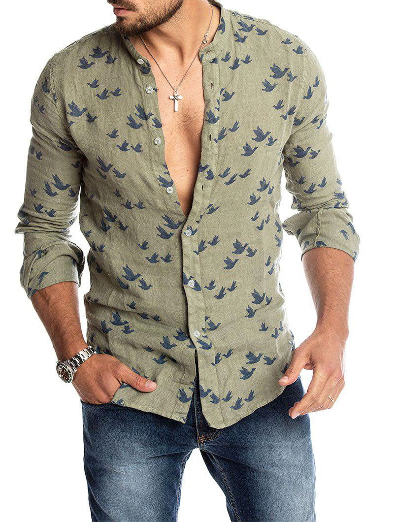 Long Sleeve Beach Shirts Tops 