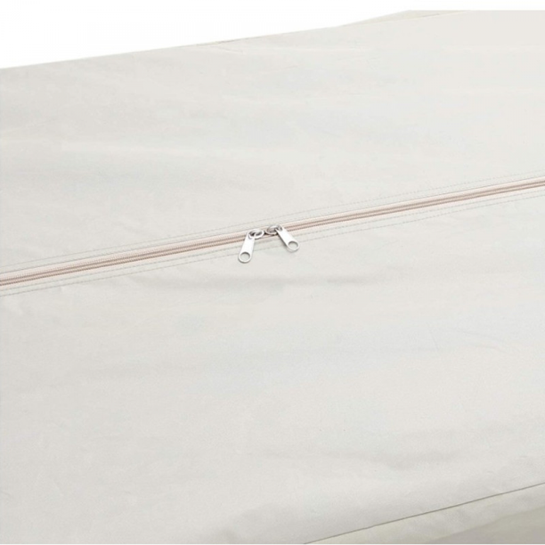 Bolsa de almacenamiento para cojines de patio/cubierta protectora Rectangular impermeable para muebles de patio al aire libre, bolsa de almacenamiento para cojines de asiento, beige y marrón ACTIVE Biensenido a ACTIVE