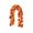 B, variant on Fall Pumpkin Maple Leaf Hanging Vine, 69in Flexible Plastic Garland, Halloween Thanksgiving Wall Fence Decor
