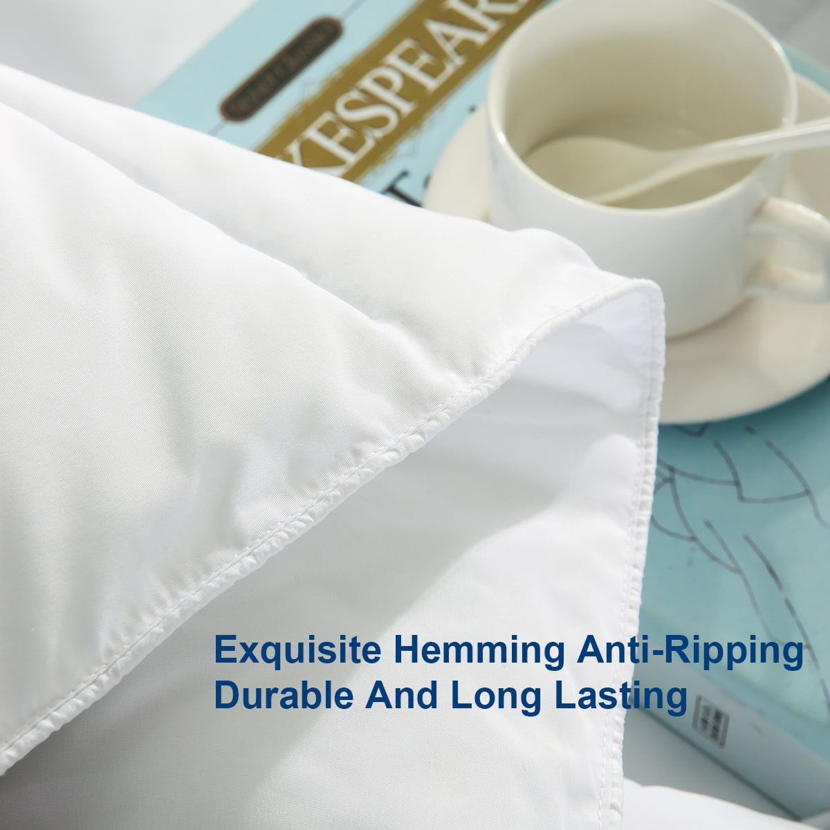 Accuratex Bedding Duvet insert - Fluffy Down Alternative comforter,400gsm Winter Duvet Insert-Queen