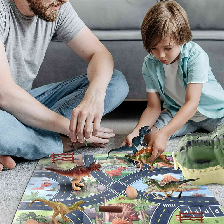 Dinosaurios Set: Realistic 24 Dino Figures with Large Head 20