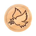 thumbnail image 1 of Bird Pattern V12 Guitar Wooden Soundhole Sound Hole Cover Block Feedback Buffer Maple Wood for 40 Inch 41 Inch Guitars, 1 of 8