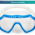 thumbnail image 5 of Dolfino Youth Latex Free Swim Mask Goggle for Children 6+, Blue, 5 of 9