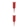 thumbnail image 4 of maskred Salon Pro 3 Sides Fish Bone Shape Comb Hair Dyeing Sectioning Highlighting red 2Set, 4 of 6