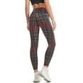 thumbnail image 3 of Tartan Jeggings Leggings Leginsy push up Female legging pants Womens Leggings, 3 of 6