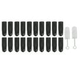 thumbnail image 3 of Beer Faucet Cover Kit 2pcs Beer Faucet Brushes 20pcs Beer Faucet Cover Effective Sealing Easy Removal Beer Tap Brush Set, 3 of 14